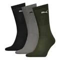 Produktbild: PUMA Unisex Crew Socken, Grün, 43-46 EU