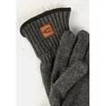 Produktbild: camel active Strickhandschuhe mit warmen Futter grau L