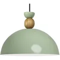 Produktbild: Yimpi Industrielle Pendelleuchte Aus Handbemaltem Minzgrün Metall – Vintage-kronleuchter E27 Ø30 Cm Für Wohnzimmer, Schlafzimmer Oder Esszimmer