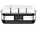 Produktbild: ROMMELSBACHER Joghurtbereiter JG 40 - für bis zu 1200 g Joghurt, LCD Display, 18 Stunden Zeitschaltuhr, automatische Abschaltung, elektronische Temperaturregelung, 8 Portionsgläser à 150 ml, 40 Watt