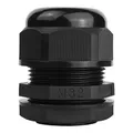 Produktbild: M32 Kabelverschraubung metrisch 18-25mm IP68 wasserdichte schwarz Nylon PA66 DGN 3077