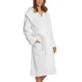 Produktbild: Schiesser Essentials Bathrobe With Hood Weiß Baumwolle X-Large Damen