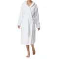 Produktbild: Schiesser Damen Bademantel, 120 cm Bademantel, Weiß (100-weiss), XL EU