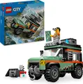 Produktbild: LEGO City Offroad Geländewagen - Bauspielzeug Set für Jungen und Mädchen ab 6 Jahren - Geschenk  zum Geburtstag oder für Feiertage - Inkl. Abenteurer Minifigur und Zubehör 60447