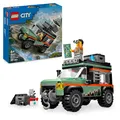 Produktbild: LEGO City Offroad Geländewagen - Bauspielzeug Set für Jungen und Mädchen ab 6 Jahren - Geschenk zum Geburtstag oder für Feiertage - Inkl. Abenteurer Minifigur und Zubehör 60447