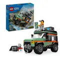 Produktbild: 60447 LEGO® City Offroad Geländewagen Erlebe das Abenteuer + Abenteurer Minifigu