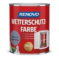 Produktbild: Renovo Wetterschutzfarbe 0,75L taubenblau RAL 5014