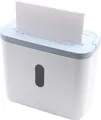 Produktbild: GENIE Aktenvernichter mit Partikelschnitt 440 X weiß/blau