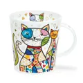 Produktbild: Dunoon Teetasse Kaffeebecher Blingers Cat Katzen Lomond 0,3l Fine Bone China
