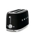 Produktbild: SMEG TSF02BLEU 2-Schlitz-Toaster Lang 50's Retro Style, schwarz