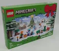 Produktbild: LEGO 21280 Minecraft Adventskalender 2025 Alex Steve ein Creeper Zombie NEU