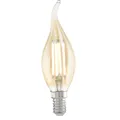 Produktbild: Eglo LED Filament Kerze Vintage 4W = 26W E14 Gold 270lm warmweiß 2200K Dimmbar