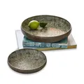 Produktbild: LOBERON Tablett 2er Set Birse, antikbronze