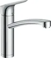 Produktbild: hansgrohe Vorfenster Küchenarmatur Logis M31, Wasserhahn Küche mit Auslauf Höhe 160mm, für Vorfenstermontage, umlegbar, schwenkbar, 1 Strahlart, Chrom