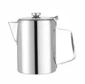 Produktbild: HENDI Kaffee-/Teekanne, mit Klappdeckel, Kaffeekanne, Wasserkessel Tropfwasserkocher, Kaffee, 2L, ø126x(H)185mm, Edelstahl