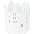Produktbild: räder Rathausplatz Kerzenständer Teelicht Ø 8 cm weiß