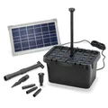 Produktbild: Solar Teichfilter Professional 8W 380 l/h Gartenteich Teichpumpe esotec 100900