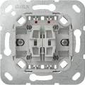 Produktbild: Gira 310800 Wippschalter 10 AX 250 V~ Wechselschalter 2-fach mit Befestigungskrallen