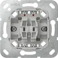 Produktbild: Wechselschalter UP-Einsatz, 250VAC/10A, 2-fach Wechsler, 310800 Gira