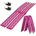 Produktbild: TRUTZHOLM 2x Auffahrrampen Klappbar 228 cm Traglast 680 kg Pink
