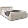 Produktbild: Juskys Polsterbett, Beige, Holzwerkstoff, 120x200 cm, Schlafzimmer, Betten, Polsterbetten