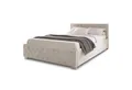 Produktbild: Juskys Polsterbett Nizza, Stauraum, LED Licht, Chesterfield Steppung, Samtbezug