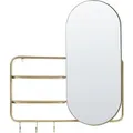 Produktbild: Beliani Wandspiegel BRION Gold 4x72x80
