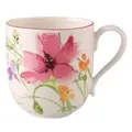 Produktbild: 6er-Set Villeroy & Boch Kaffeebecher Mariefleur 330 ml Premium Porcelain Rosa