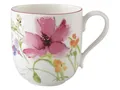 Produktbild: Villeroy & Boch Becher Mariefleur Basic Becher mit Henkel 0,26 l, Premium Porcelain