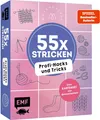 Produktbild: 55 x stricken - Profi-Hacks und Tricks Dein Kartenset von *maschenfein | Nöldeke