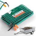 Produktbild: CargoVA® Intelligentes Anhängernetz 25x45M DEKRA Geprüft - Hängernetz mit Gum...