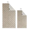 Produktbild: JOOP Handtuchset: 1611 Cornflower Fb.30 sand 3x Handtuch+ 2x Gästetuch, NEU