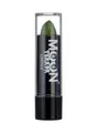 Produktbild: Smiffys Lippenstift Moon Terror Halloween Lippenstift grün, Kräftig deckender Lippenstift für Karneval, Club und Halloween