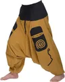Produktbild: Aladinhose Freizeithose Haremshose Simandra Herren, braun L/XL