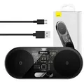 Produktbild: Baseus Digital LED Display Dual Wireless Charger mit Digitalanzeige 20W schwarz (WXSX010101) - Schwarz