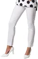 Produktbild: Stehmann LOLI-742 weiß, Bequeme, stretchige Damenhose, mit etwas schmalerem Beinverlauf. 36