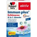 Produktbild: 2x DOPPELHERZ Immun plus Echinacea Depot Tabletten 120 ST