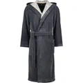 Produktbild: Cawö Home Bademäntel Herren Kapuze Doubleface 831 - Farbe: stone - 73 - S 242CA1193
