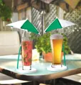 Produktbild: Bigmouth Kunststoff The Cocktail Regenschirm und Untersetzer-Set, 2 Stück