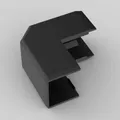 Produktbild: Eckverbinder Aussen Eck für Kabelkanal 20x20 mm PVC SCHWARZ Kopos