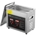 Produktbild: VEVOR Ultraschallreiniger Ultraschall Edelstahl-Reinigungsgerät 150 W, 3 L Ultraschallreinigungsgerät mit Digitaler Anzeige 0-30 Min, Reinigung Ultraschall für Schmuck, Brillen, Uhren usw.
