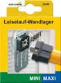 Produktbild: SCHELLENBERG Wandlager Mini und Maxi System, Leiselauf-Wandlager-Set für Rollläden (Set, 1-St), geräuscharmes Lager für motorisierte Rollläden