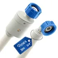 Produktbild: VIOKS Wasserstop Waschmaschine Schlauch 3/4 Zoll 3 m 25 °C Zulaufschlauch | Aquastop Spülmaschine