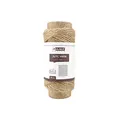 Produktbild: D.RECT 25m Jute-Schnur Natur Braun Jute-Kordel | Packschnur Geschenk-Band Bastelschnur Dekokordel | 1.2mm Dicke | Für: Verpackung,DIY Kunst-Handwerk,Floristik,Dekoration