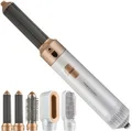 Produktbild: ProfiCare Warmluft-Lockenbürste PC-HAS 3132 weiß-rosé, 5 Aufsätze,