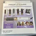 Produktbild: ProfiCare Warmluft-Lockenbürste PC-HAS 3132 weiß-rosé, 5 Aufsätze, NEU