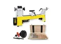 Produktbild: BAMATO Drechselmaschine WL-460V mit 6-tlg. HSS Drechselsatz und 4-Backenfutter