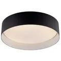 Produktbild: SCHÖNER WOHNEN-Kollektion LED-Deckenleuchte Tavoli Alu, Eisen, Stahl & Metall Schwarz 28,5 cm