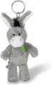 Produktbild: NICI 47868 Schlüsselanhänger Esel mit gesticktem Kleeblatt 10cm, GRAU