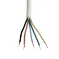 Produktbild: Mantelleitung PVC grau NYM-J 5 x 1,5 Eca 100 Meter